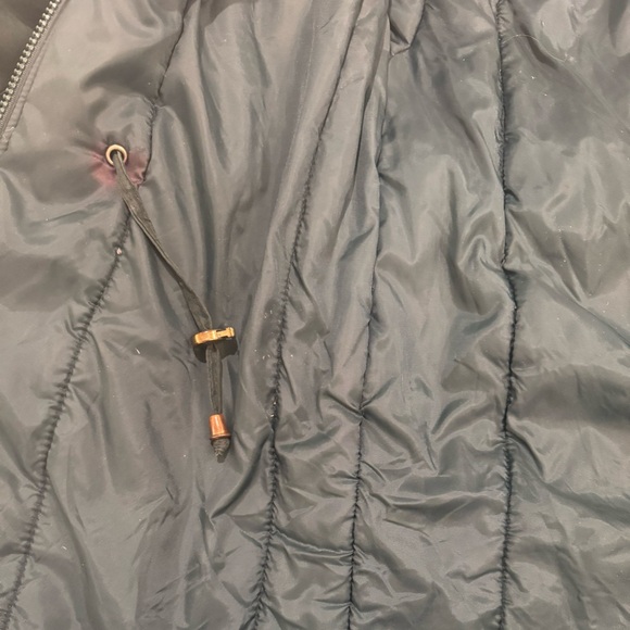 Vintage women’s Braetan faux fur hooded coat in green - Picture 7 of 12